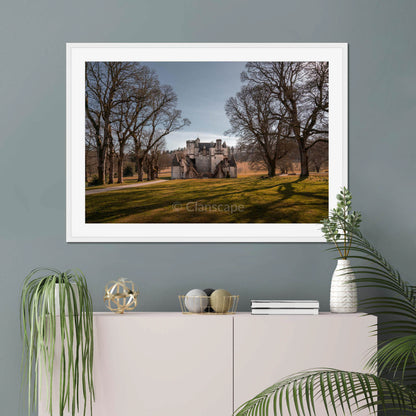 Clan Fraser - Castle Fraser - Framed & Mounted Photo Print