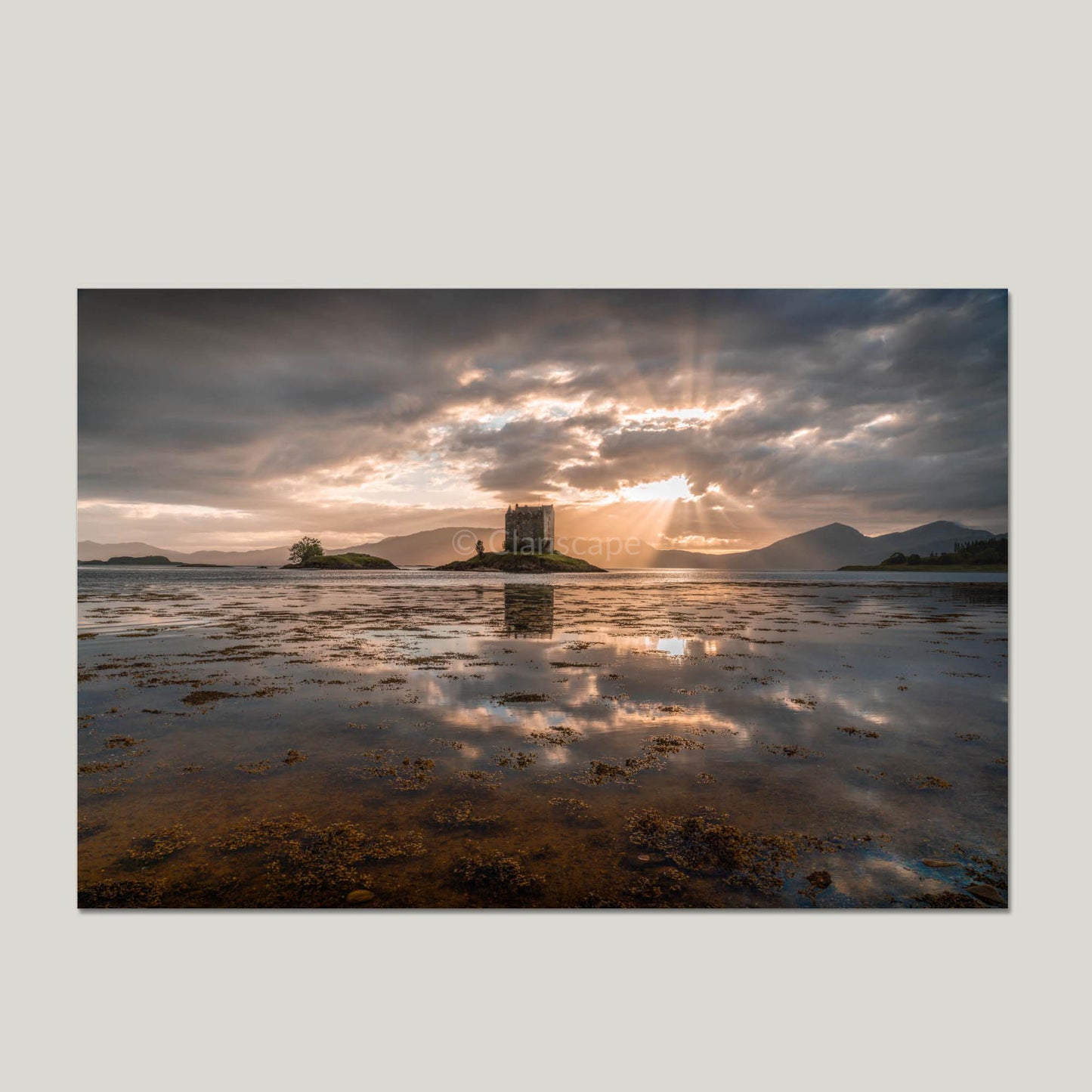 Clan Campbell - Castle Stalker - Photo Print