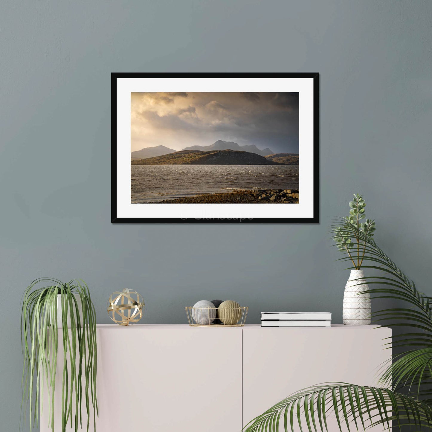 Clan Mackay - Castle Varrich, Tongue - Framed Photo Print