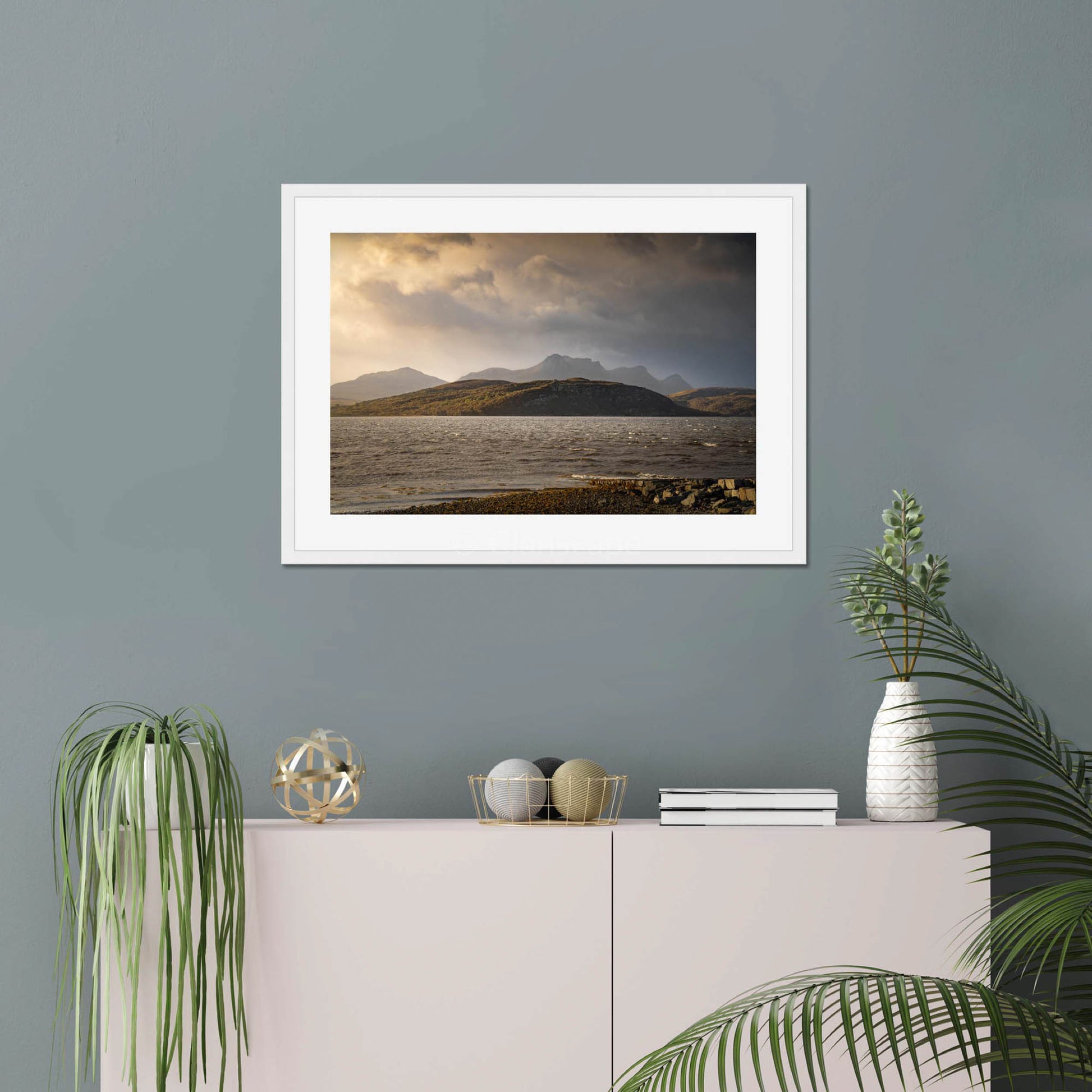 Clan Mackay - Castle Varrich, Tongue - Framed Photo Print