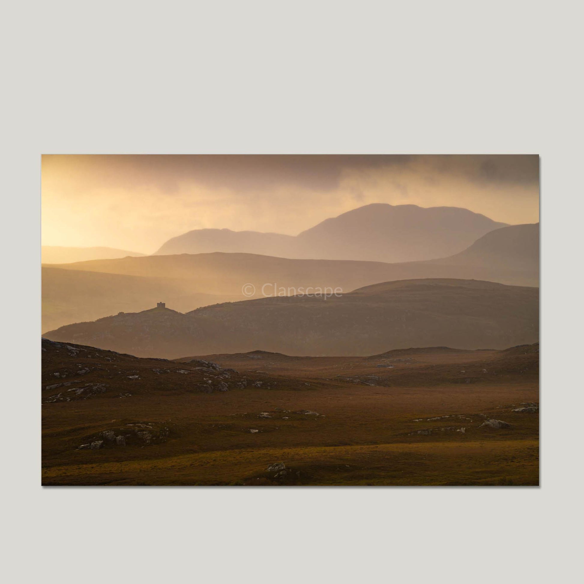 Clan Mackay - Castle Varrich, Sutherland - Photo Print