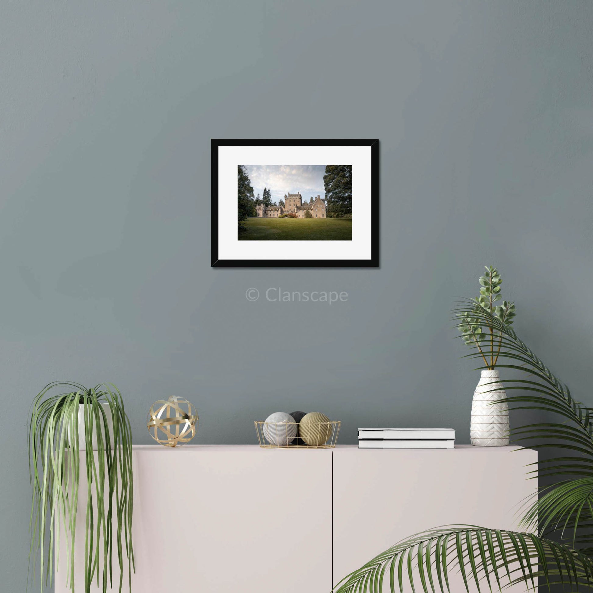 Clan Calder - Cawdor Castle - Framed & Mounted Photo Print