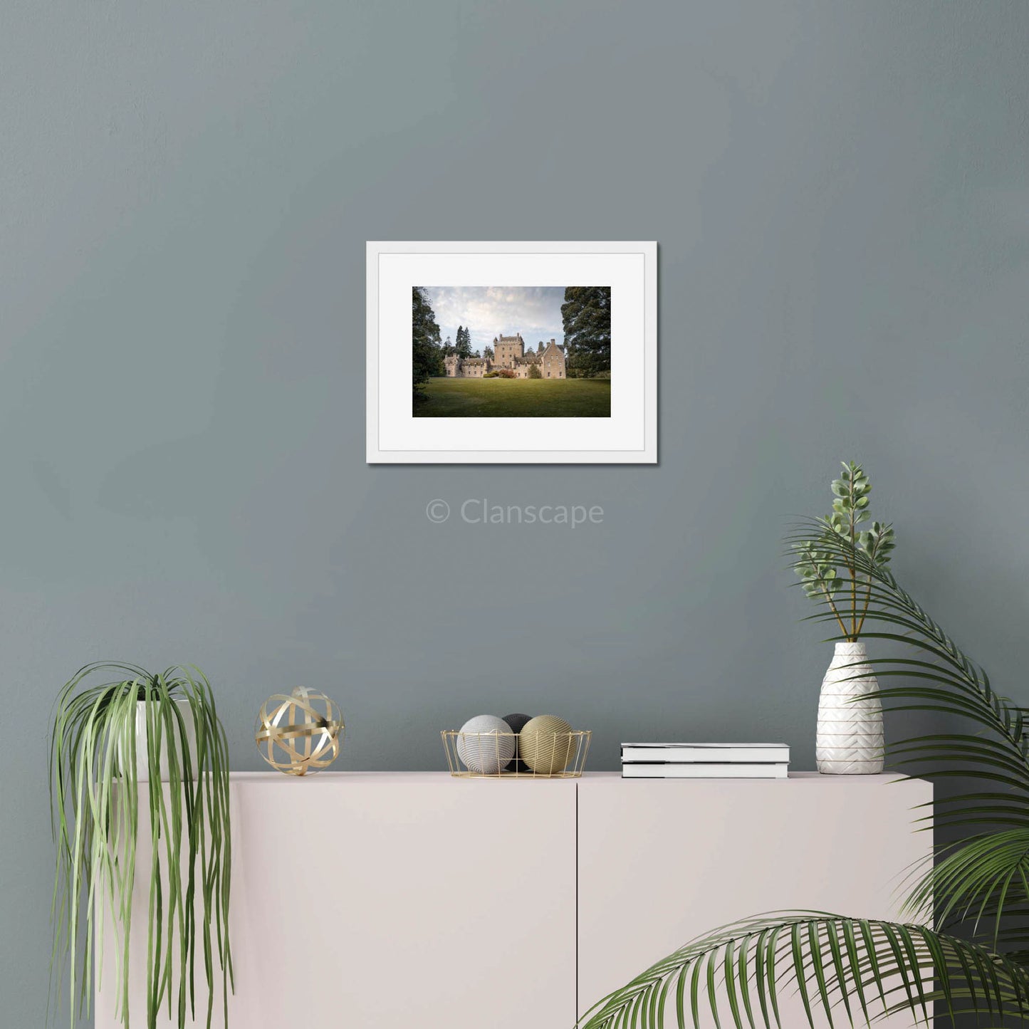 Clan Calder - Cawdor Castle - Framed & Mounted Photo Print