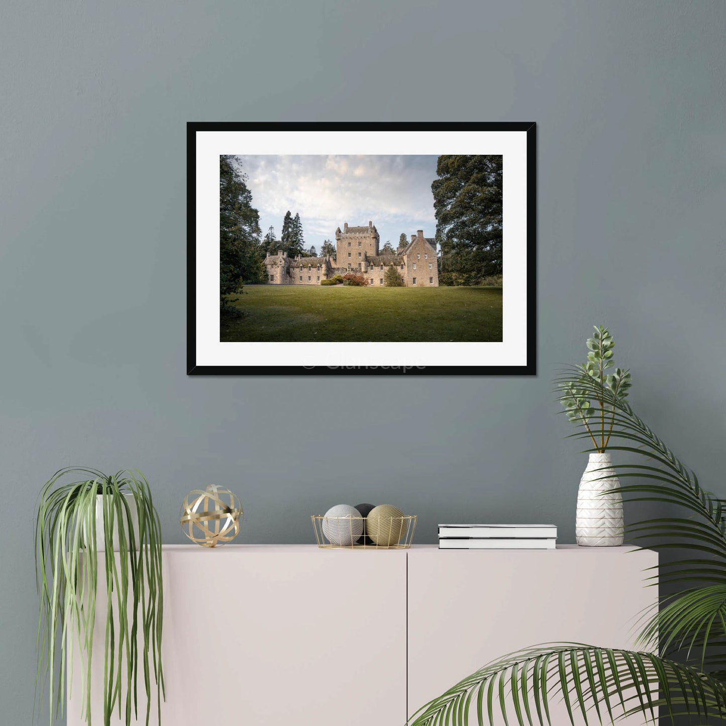 Clan Calder - Cawdor Castle - Framed & Mounted Photo Print