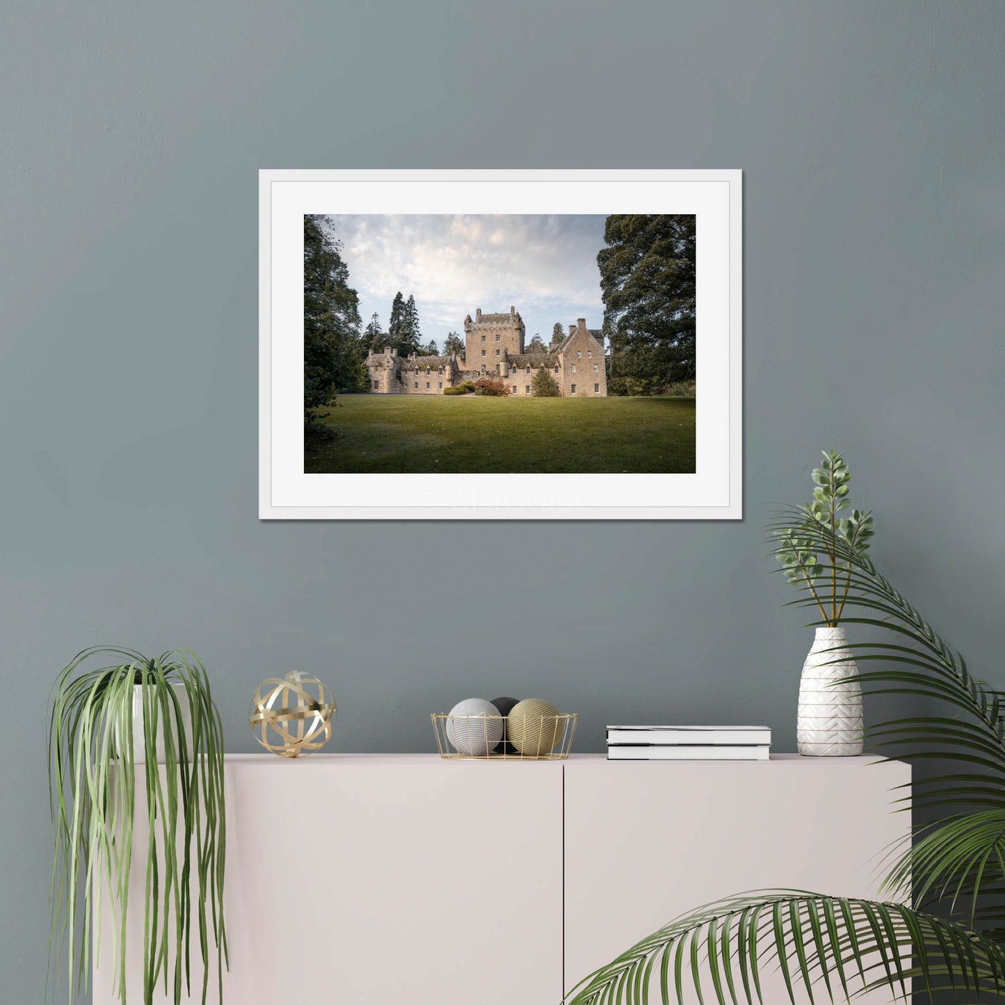 Clan Calder - Cawdor Castle - Framed & Mounted Photo Print