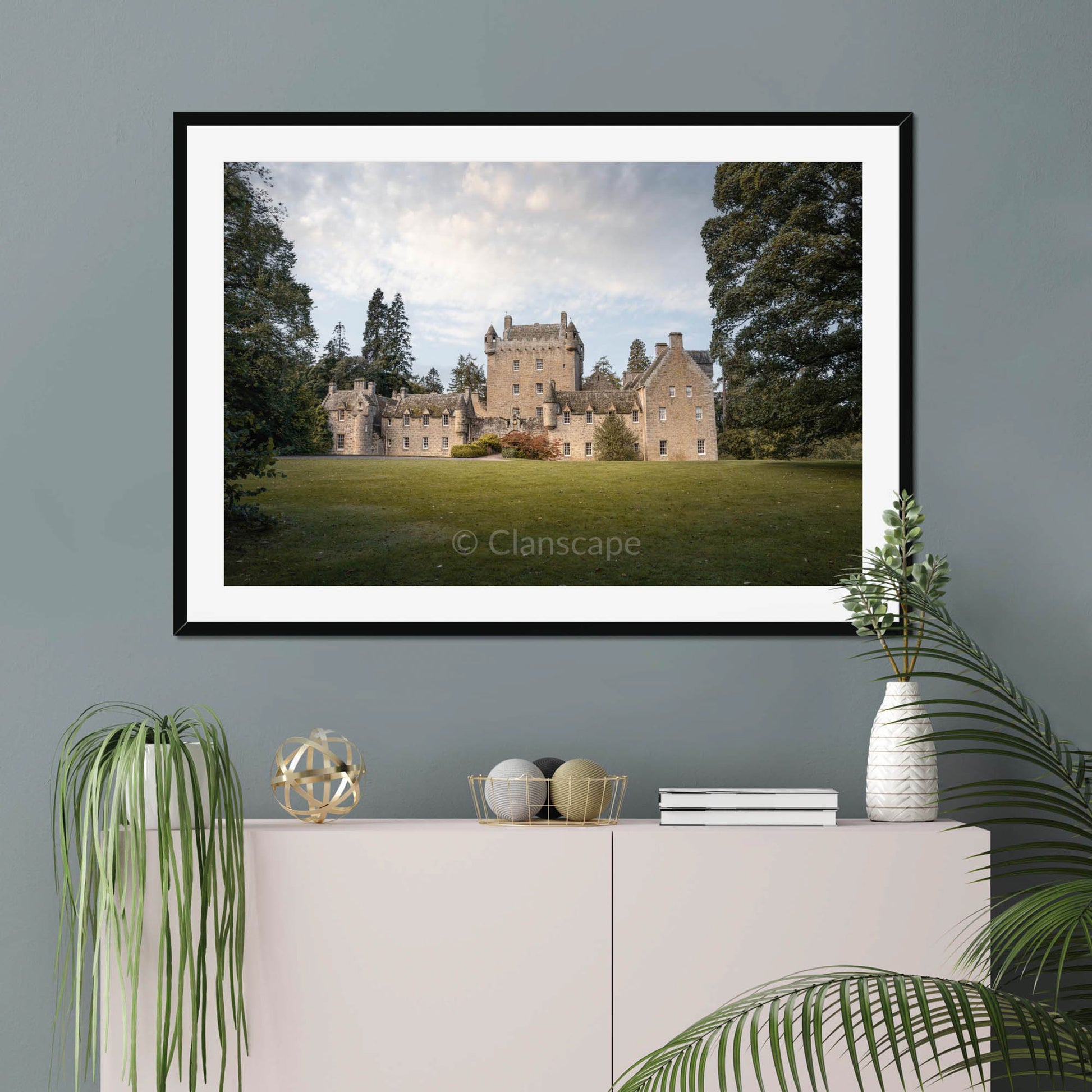 Clan Calder - Cawdor Castle - Framed & Mounted Photo Print