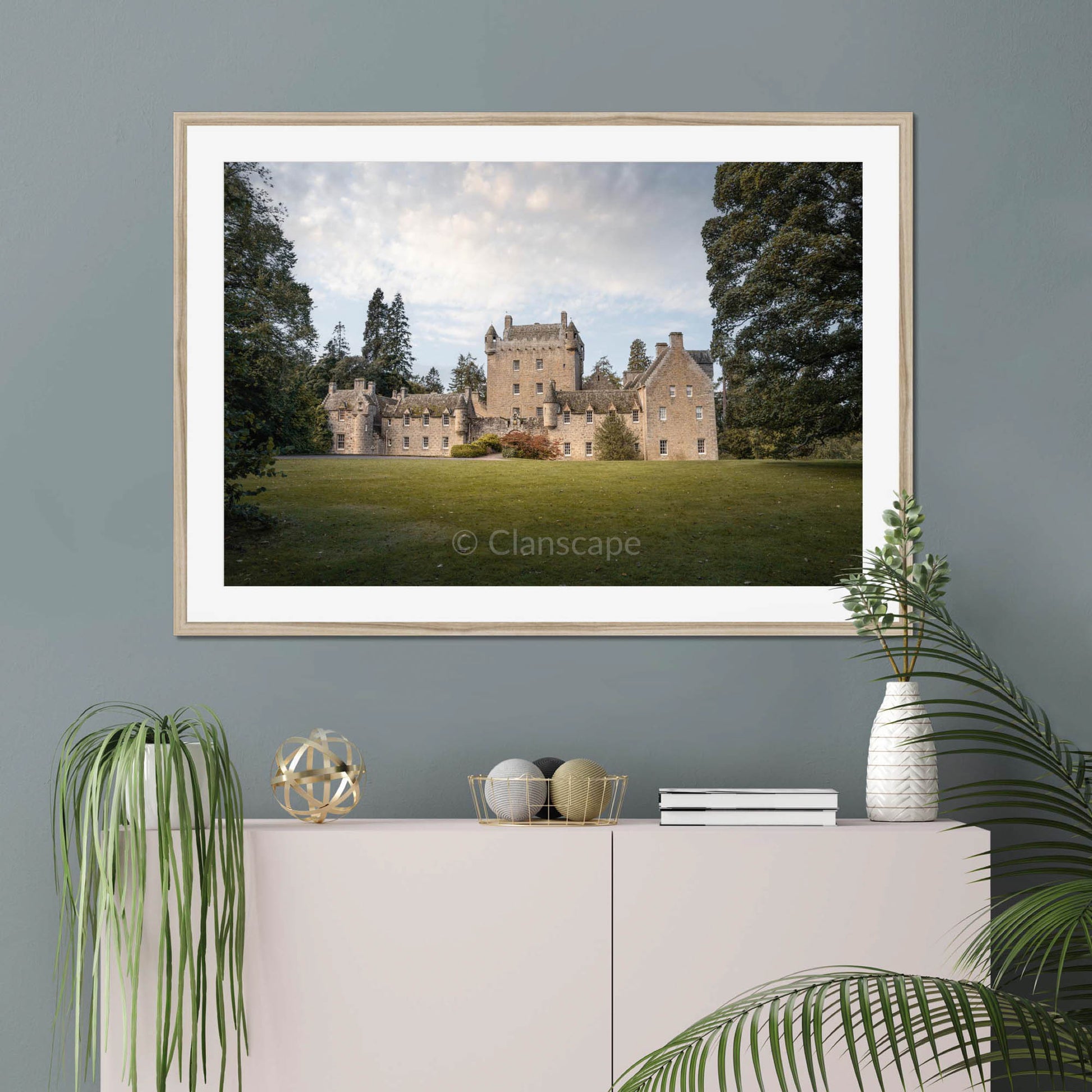 Clan Campbell of Cawdor - Cawdor Castle - Framed & Mounted Photo Print