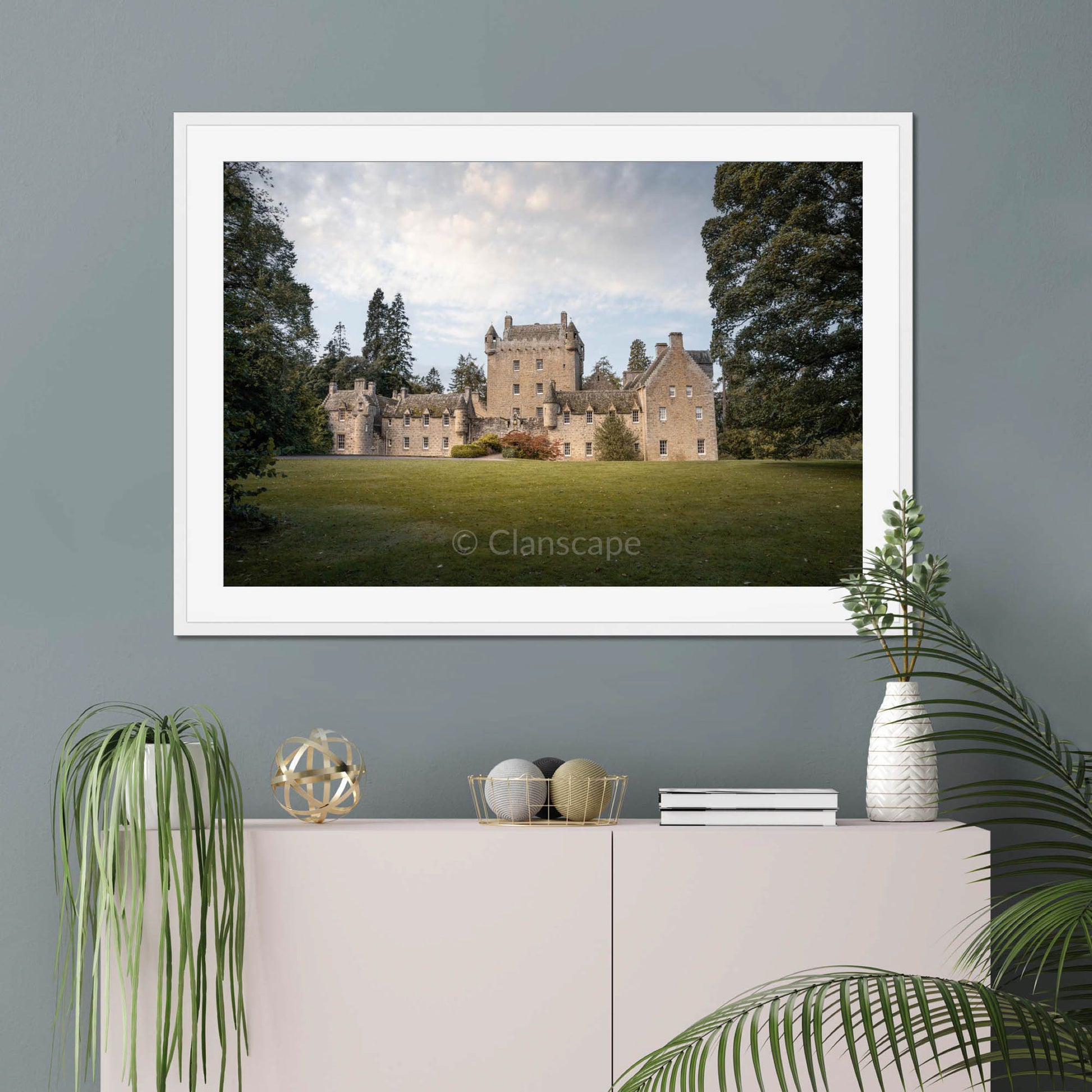 Clan Calder - Cawdor Castle - Framed & Mounted Photo Print