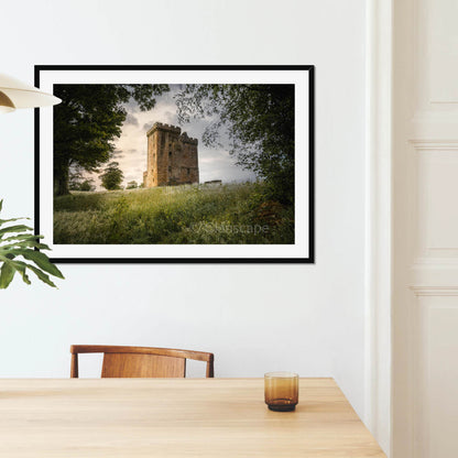 Clan Bruce - Clackmannan Tower - Framed & Mounted Photo Print