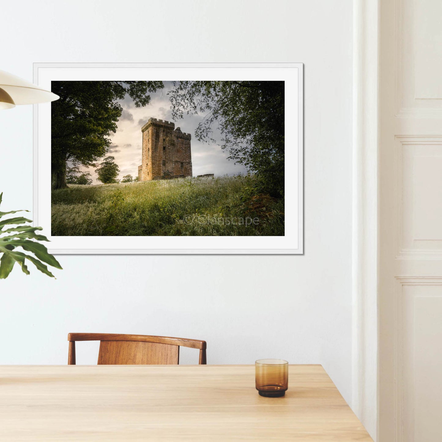 Clan Bruce - Clackmannan Tower - Framed & Mounted Photo Print