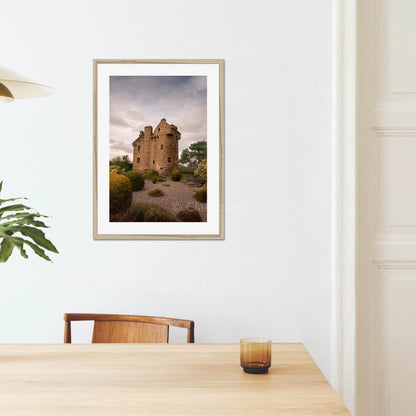 Clan Graham - Claypotts Castle - Framed & Mounted Photo Print