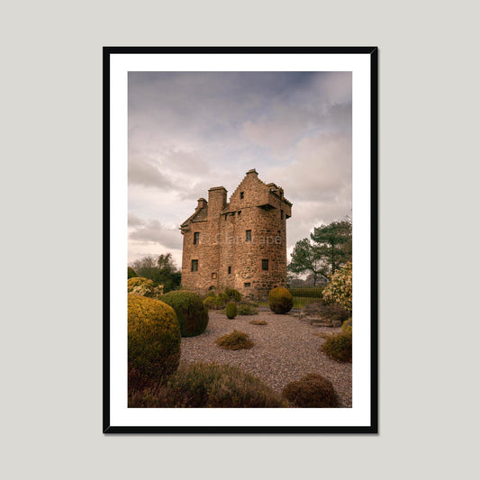 Clan Graham - Claypotts Castle - Framed & Mounted Photo Print