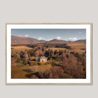 Clan Macpherson - Cluny Castle - Framed & Mounted Photo Print 40"x28" Natural