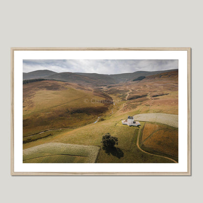 Clan Forbes - Corgarff Castle - Framed & Mounted Photo Print 40"x28" Natural