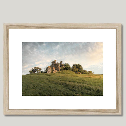 Clan Wallace - Craigie Castle - Framed & Mounted Photo Print 16"x12" Natural