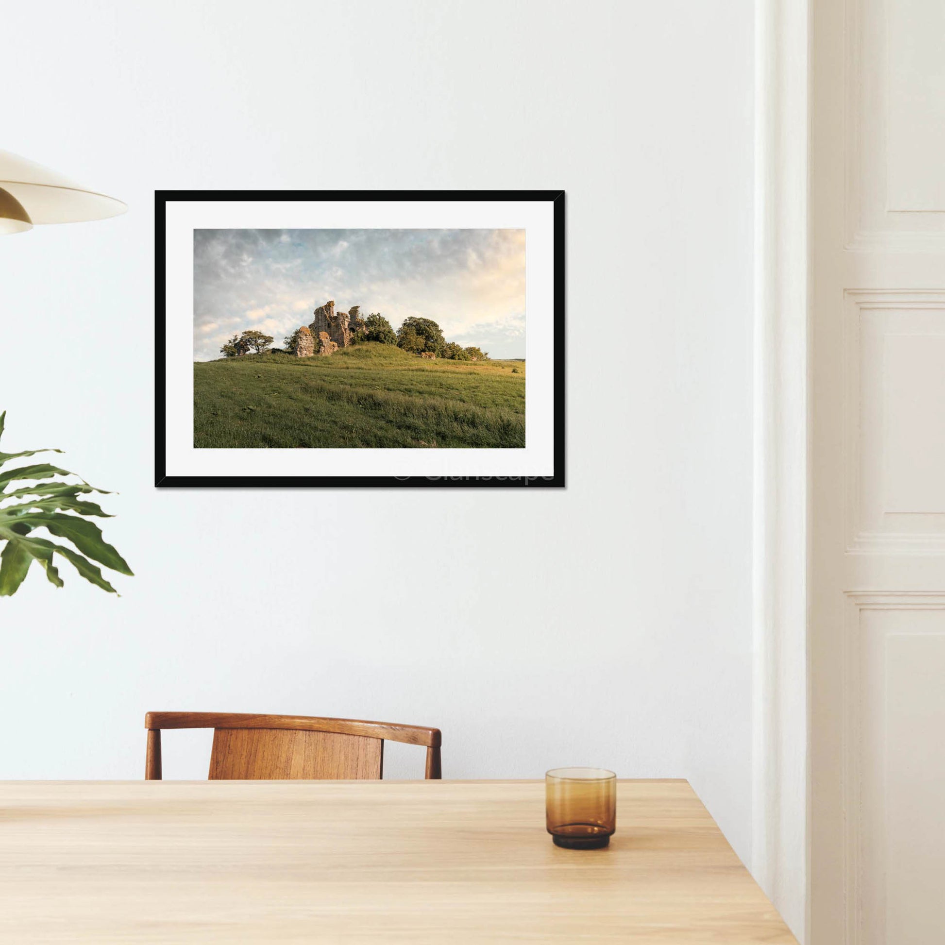 Clan Wallace - Craigie Castle - Framed & Mounted Photo Print