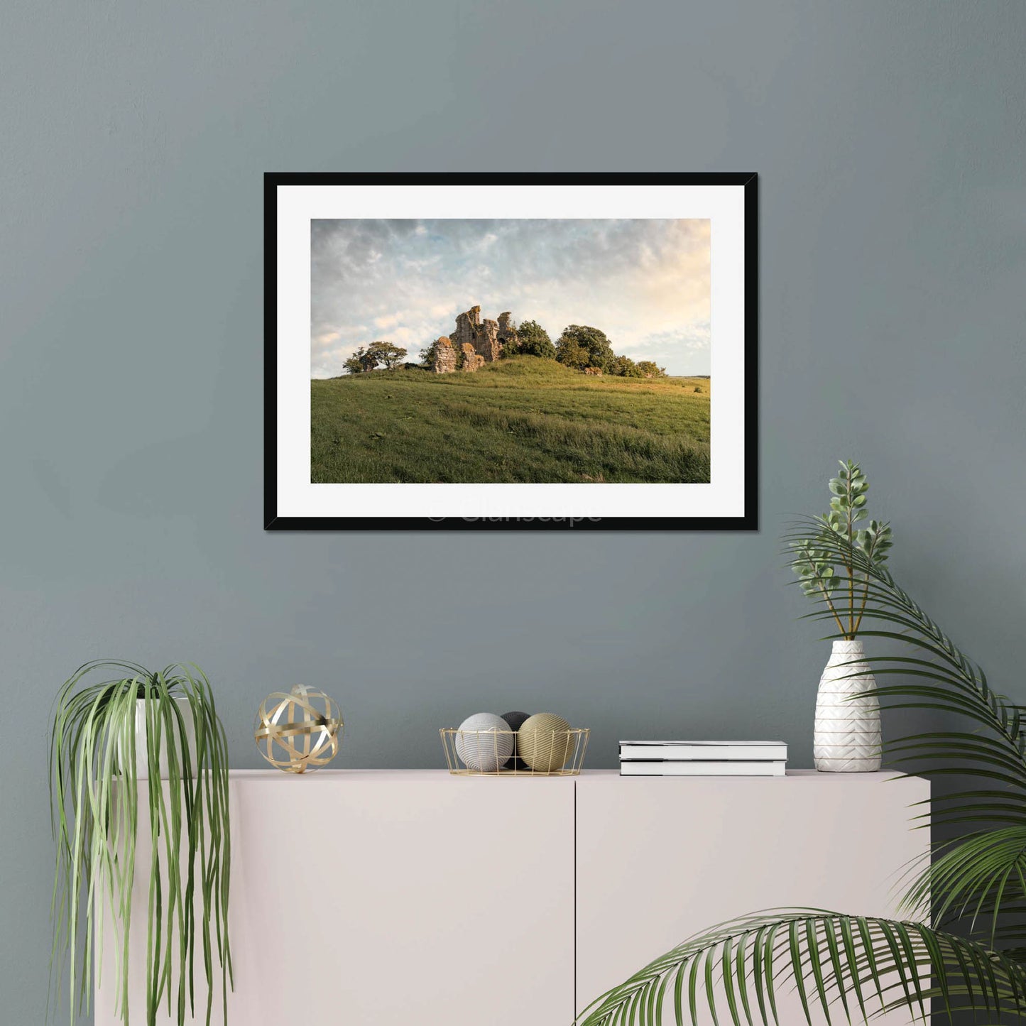 Clan Wallace - Craigie Castle - Framed & Mounted Photo Print