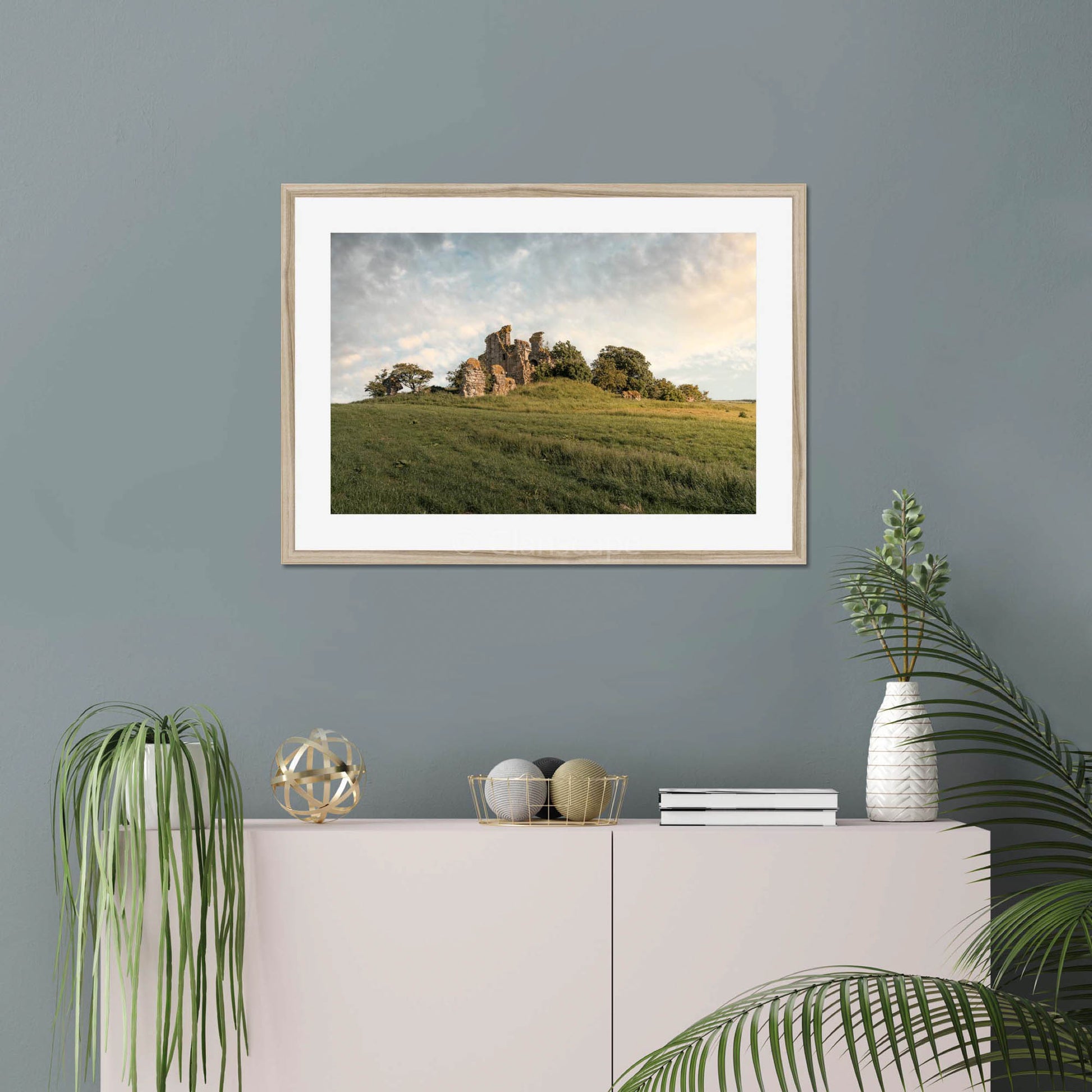 Clan Wallace - Craigie Castle - Framed & Mounted Photo Print