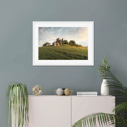 Clan Wallace - Craigie Castle - Framed & Mounted Photo Print