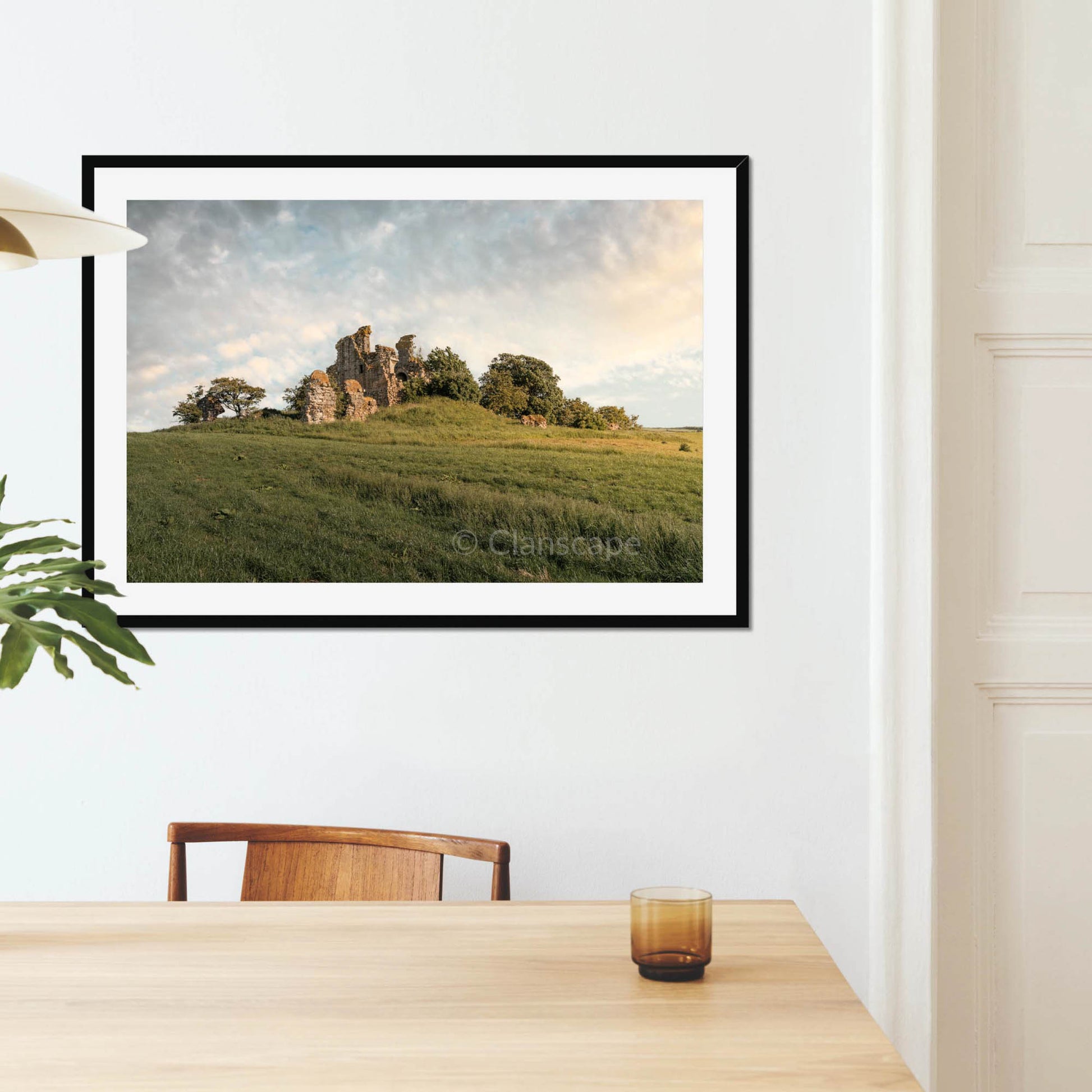 Clan Wallace - Craigie Castle - Framed & Mounted Photo Print