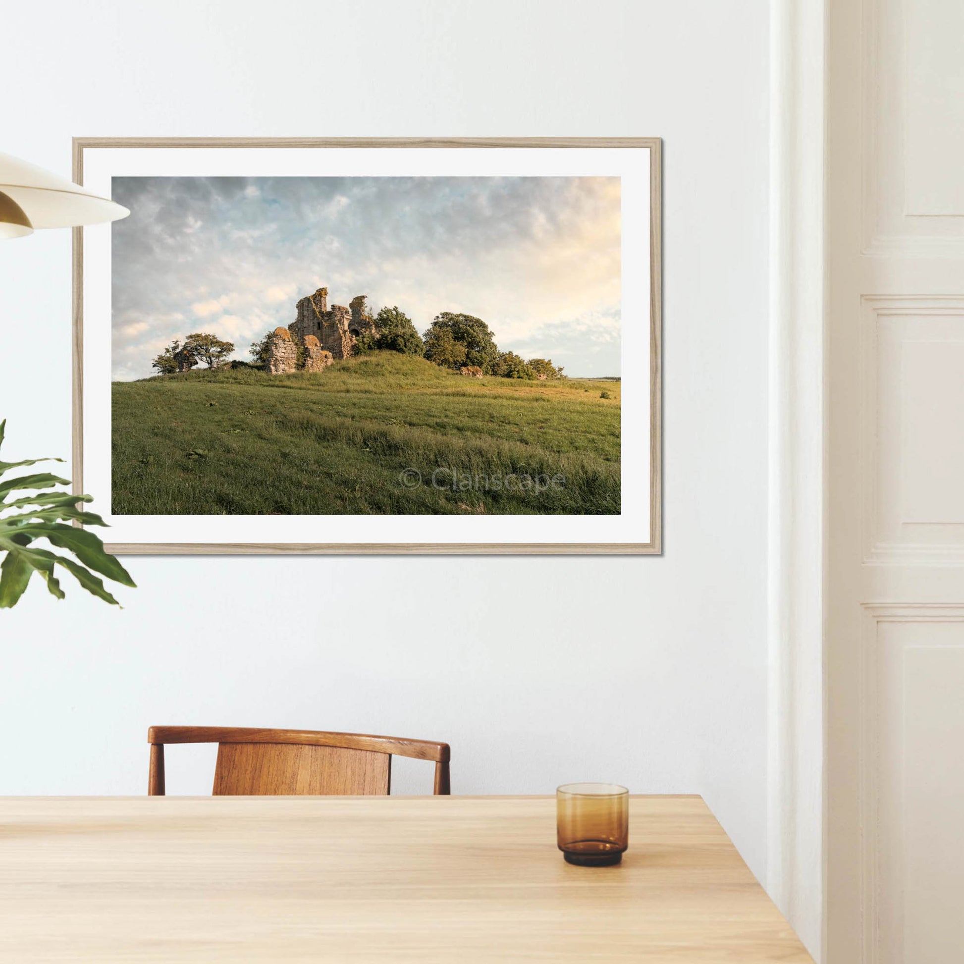 Clan Wallace - Craigie Castle - Framed & Mounted Photo Print