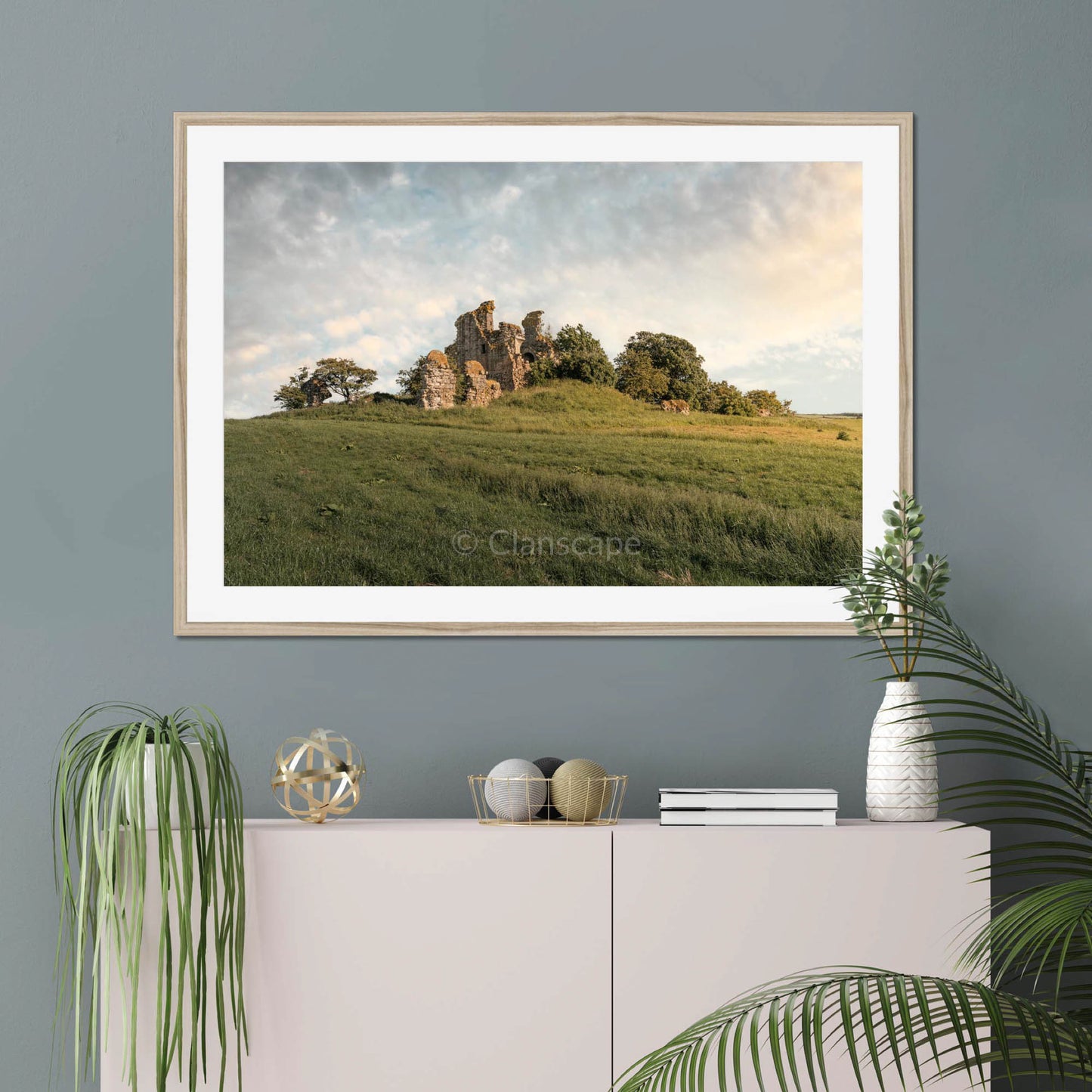 Clan Wallace - Craigie Castle - Framed & Mounted Photo Print