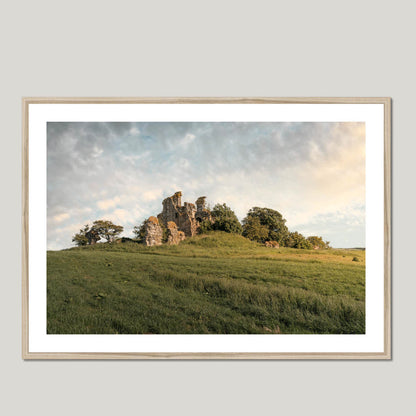 Clan Wallace - Craigie Castle - Framed & Mounted Photo Print 40"x28" Natural