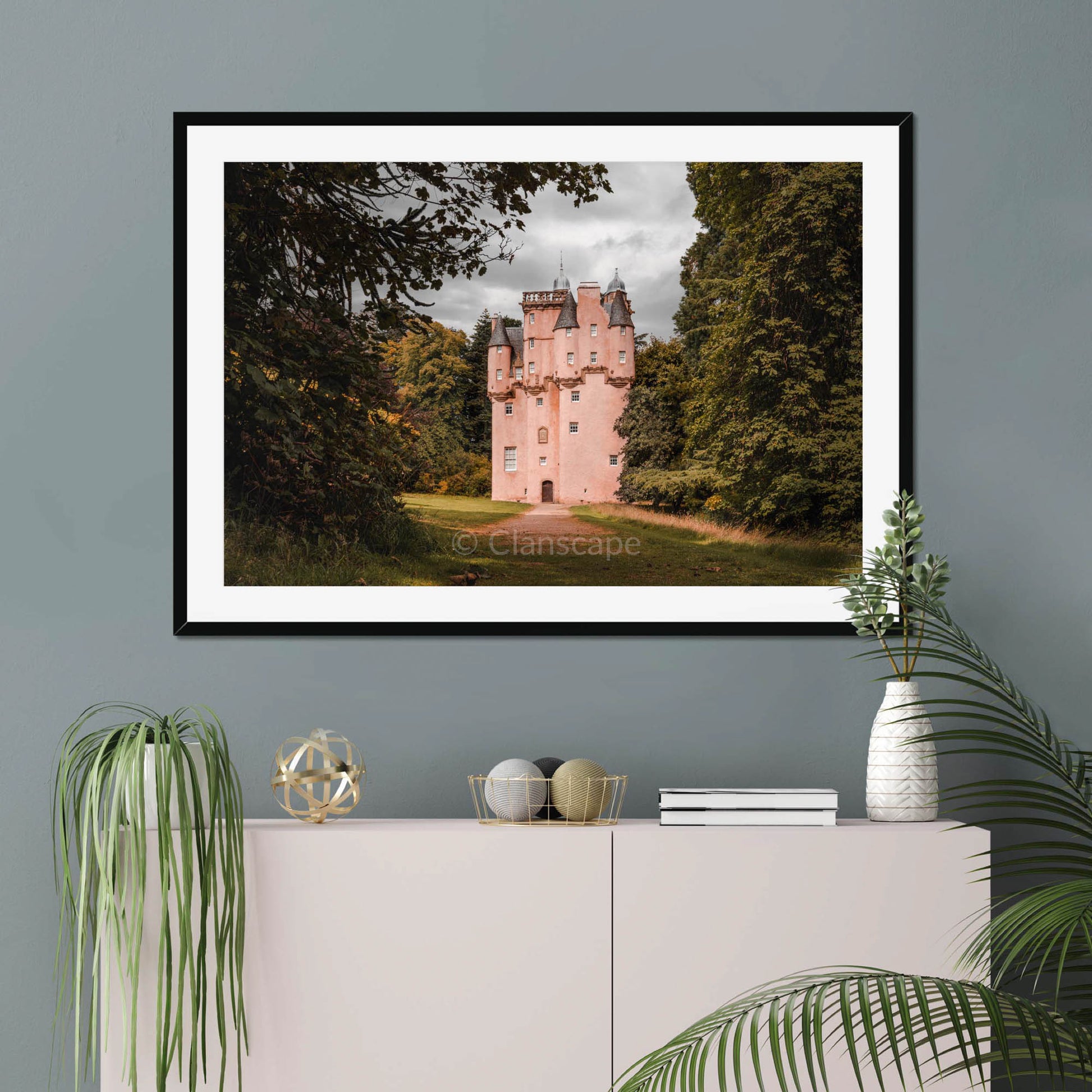 Clan Forbes - Craigievar Castle - Framed & Mounted Photo Print