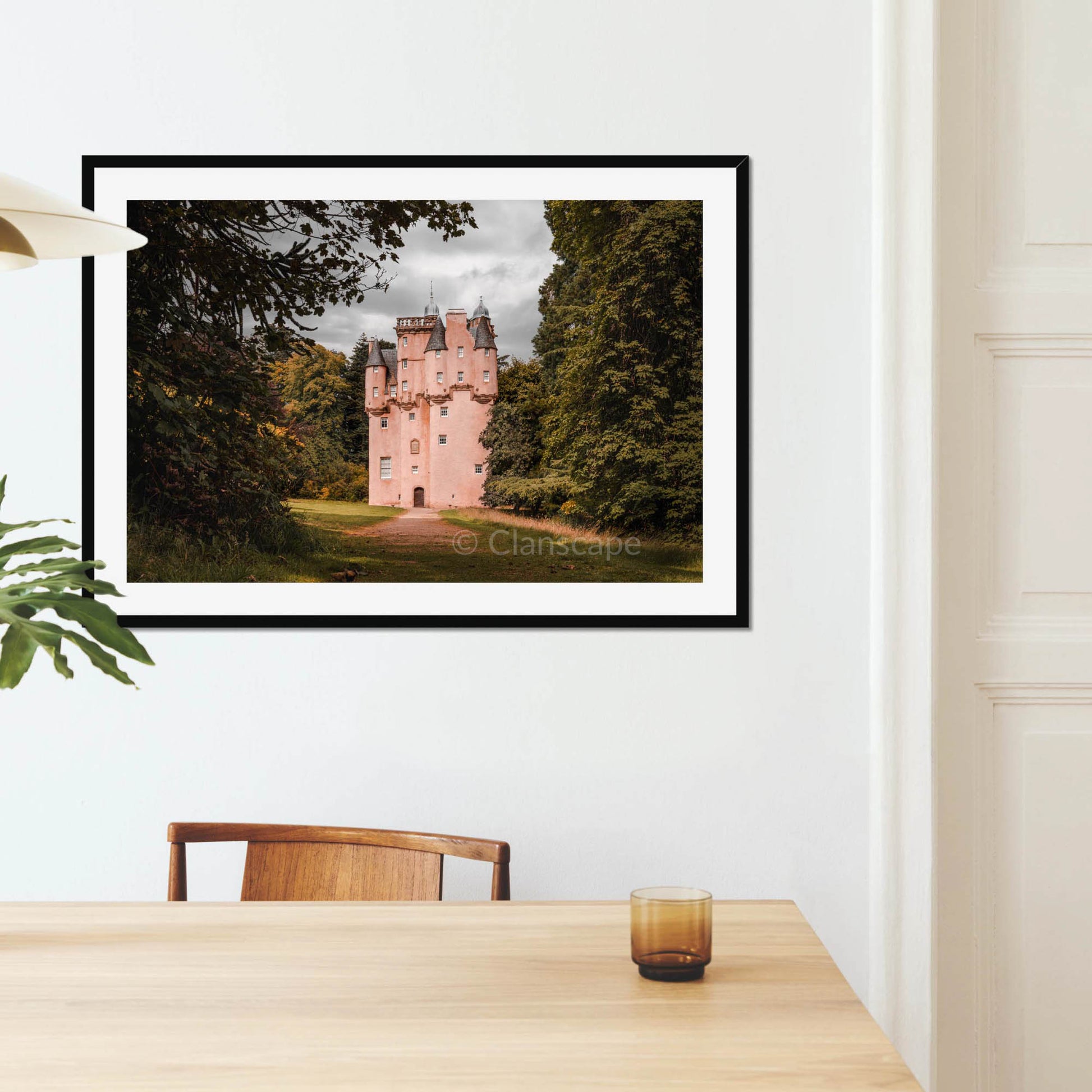 Clan Forbes - Craigievar Castle - Framed & Mounted Photo Print