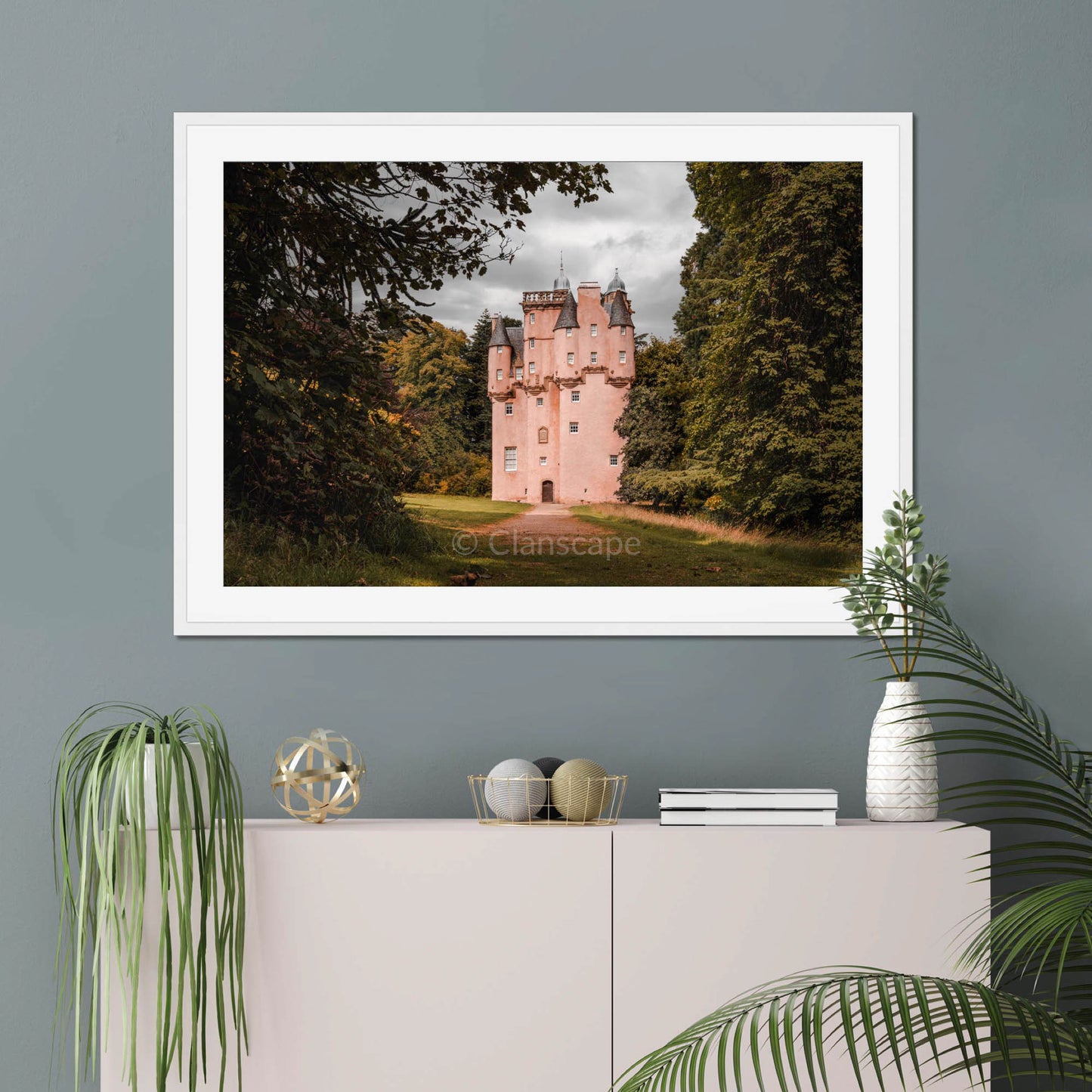 Clan Forbes - Craigievar Castle - Framed & Mounted Photo Print