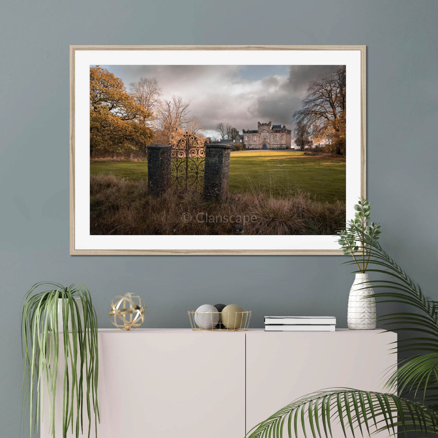 Clan Crawford - Craufurdland Castle - Framed & Mounted Photo Print