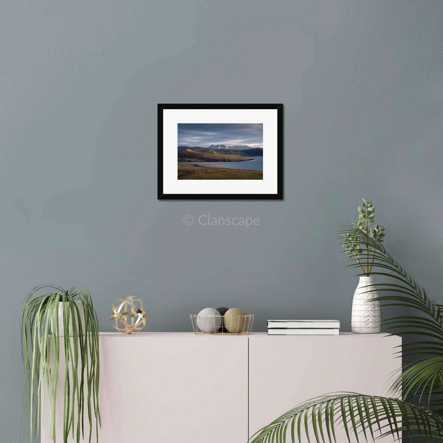 Clan Macleod - Cuillin Hills - Framed & Mounted Photo Print