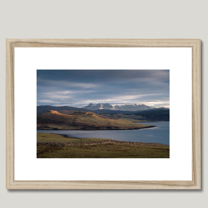 Clan Macleod - Cuillin Hills - Framed & Mounted Photo Print 16"x12" Natural