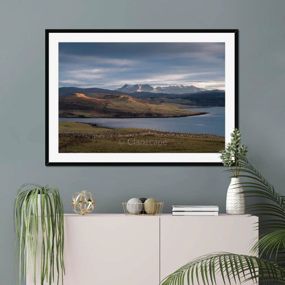 Clan Macleod - Cuillin Hills - Framed & Mounted Photo Print