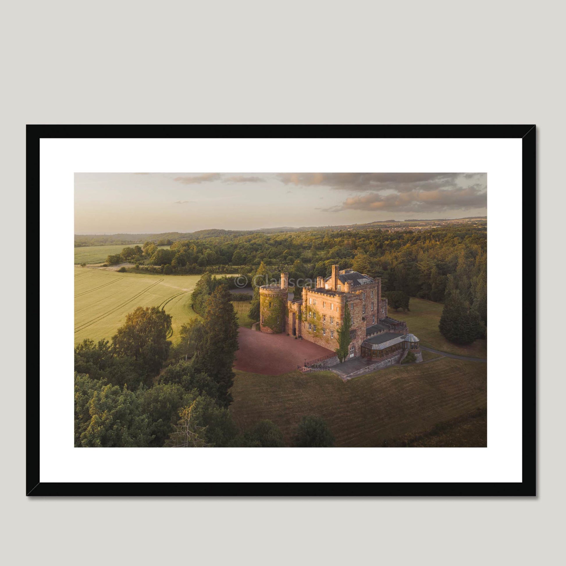 Clan Ramsay - Dalhousie Castle - Framed & Mounted Photo Print