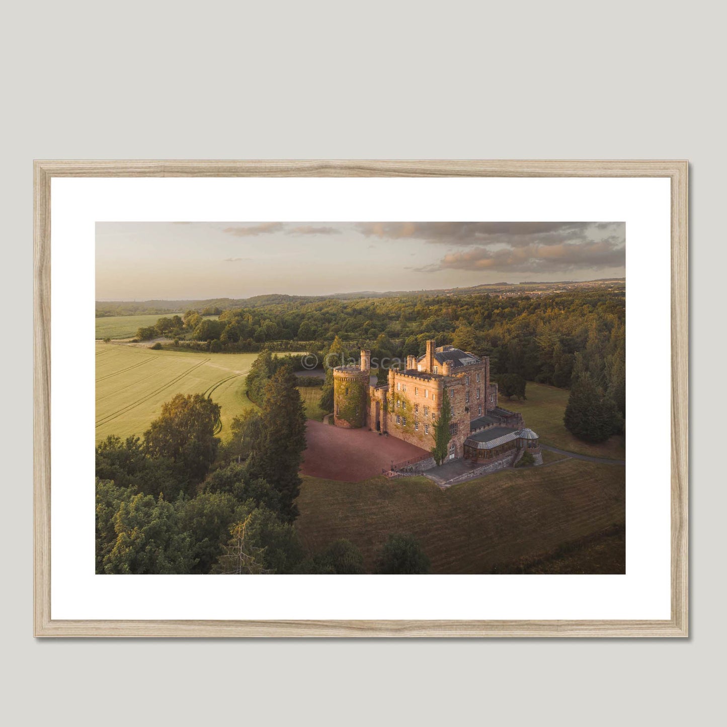 Clan Ramsay - Dalhousie Castle - Framed & Mounted Photo Print