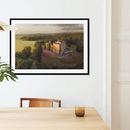 Clan Ramsay - Dalhousie Castle - Framed & Mounted Photo Print