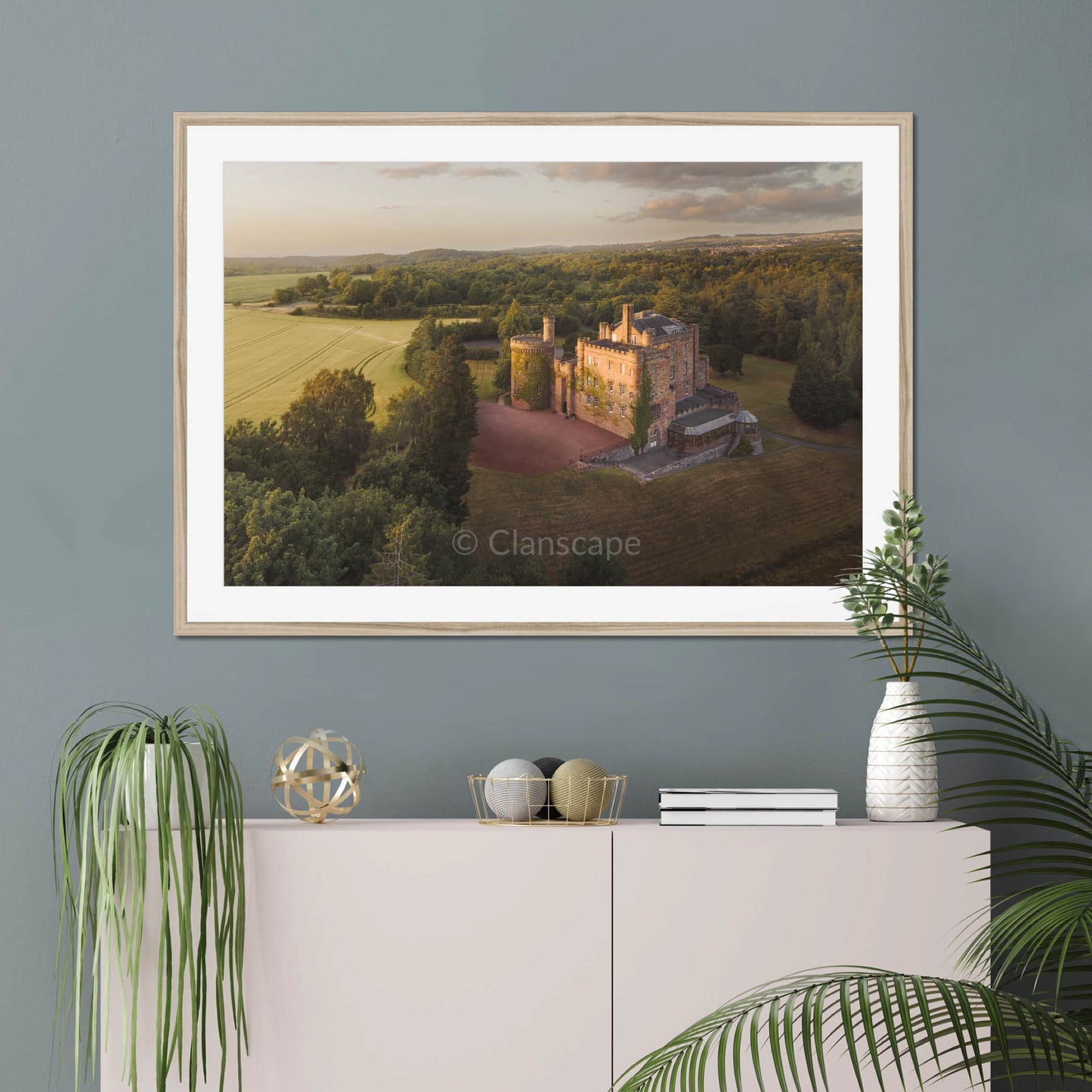 Clan Ramsay - Dalhousie Castle - Framed & Mounted Photo Print