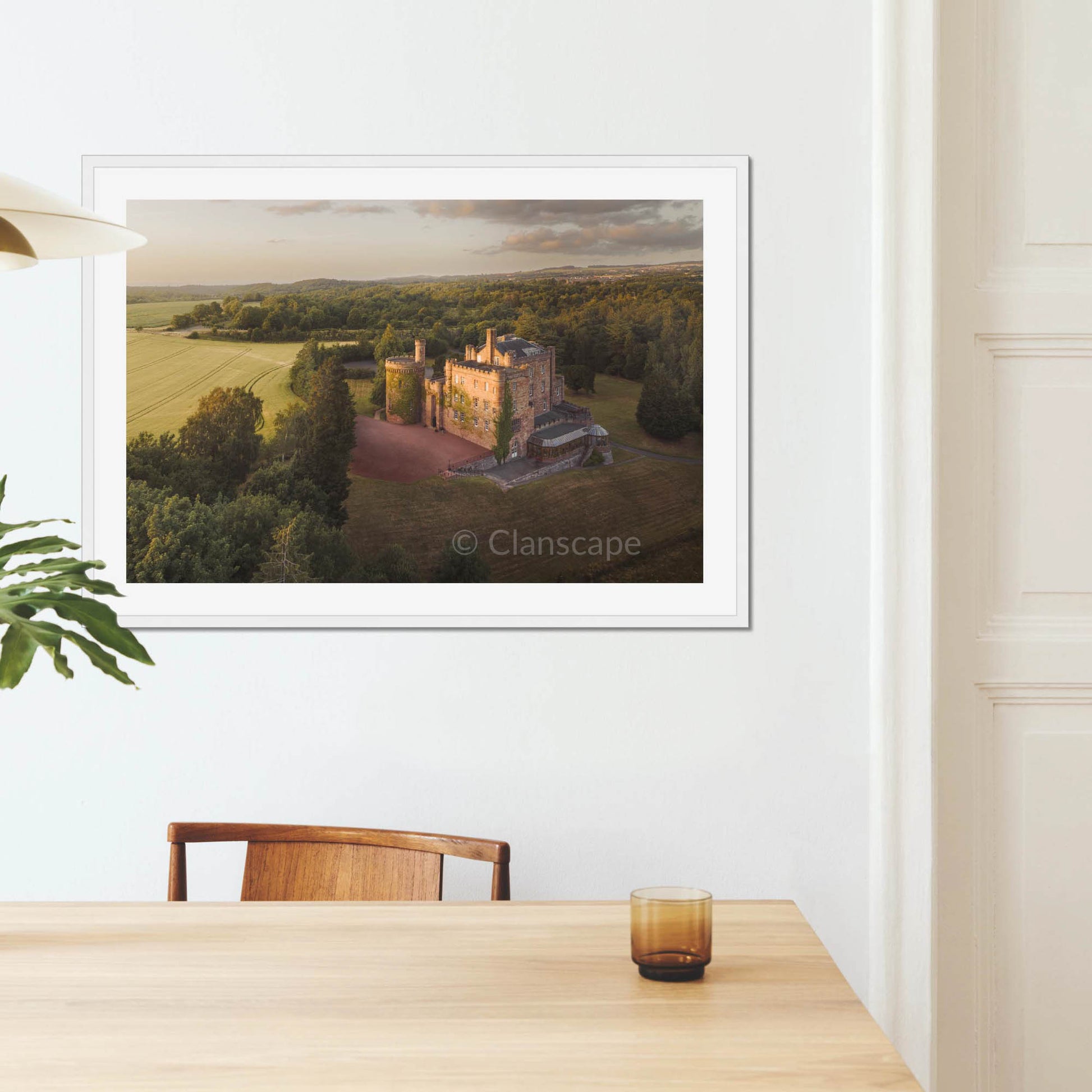 Clan Ramsay - Dalhousie Castle - Framed & Mounted Photo Print