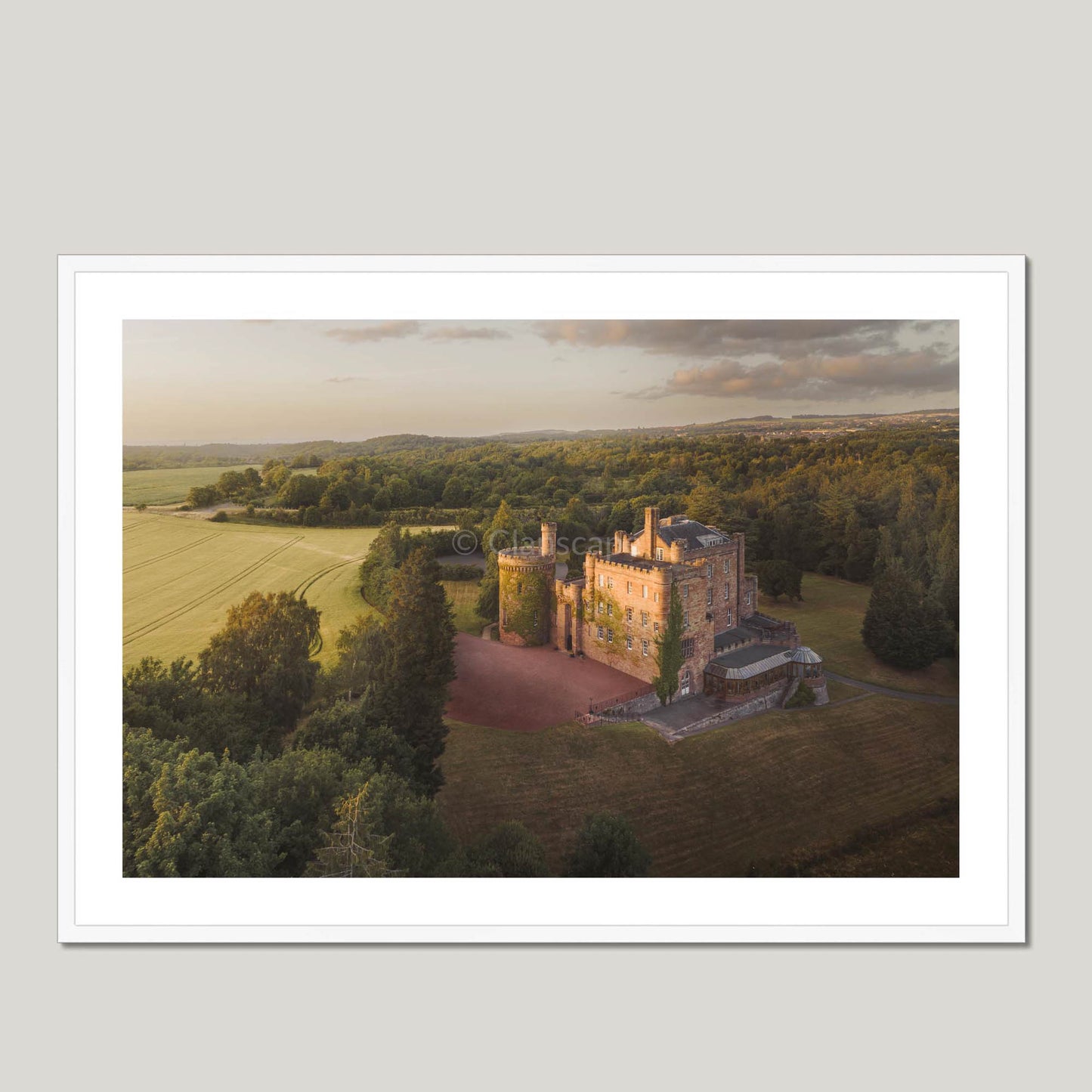 Clan Ramsay - Dalhousie Castle - Framed & Mounted Photo Print