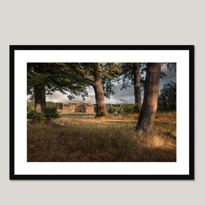 Clan Scott - Dalkeith Palace - Framed & Mounted Photo Print 28"x20" Black