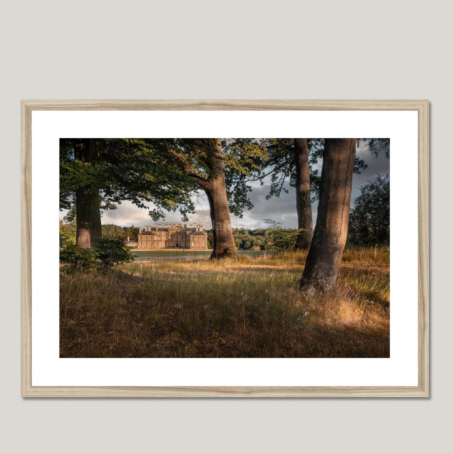 Clan Scott - Dalkeith Palace - Framed & Mounted Photo Print 28"x20" Natural