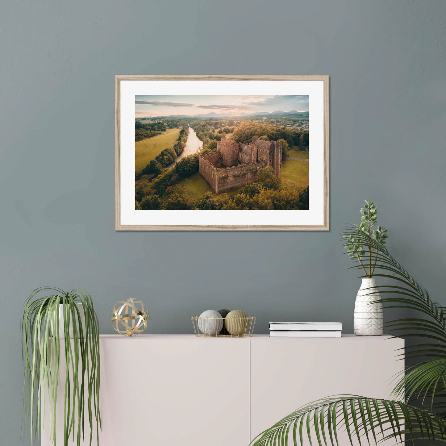 Clan Stewart - Doune Castle - Framed & Mounted Photo Print