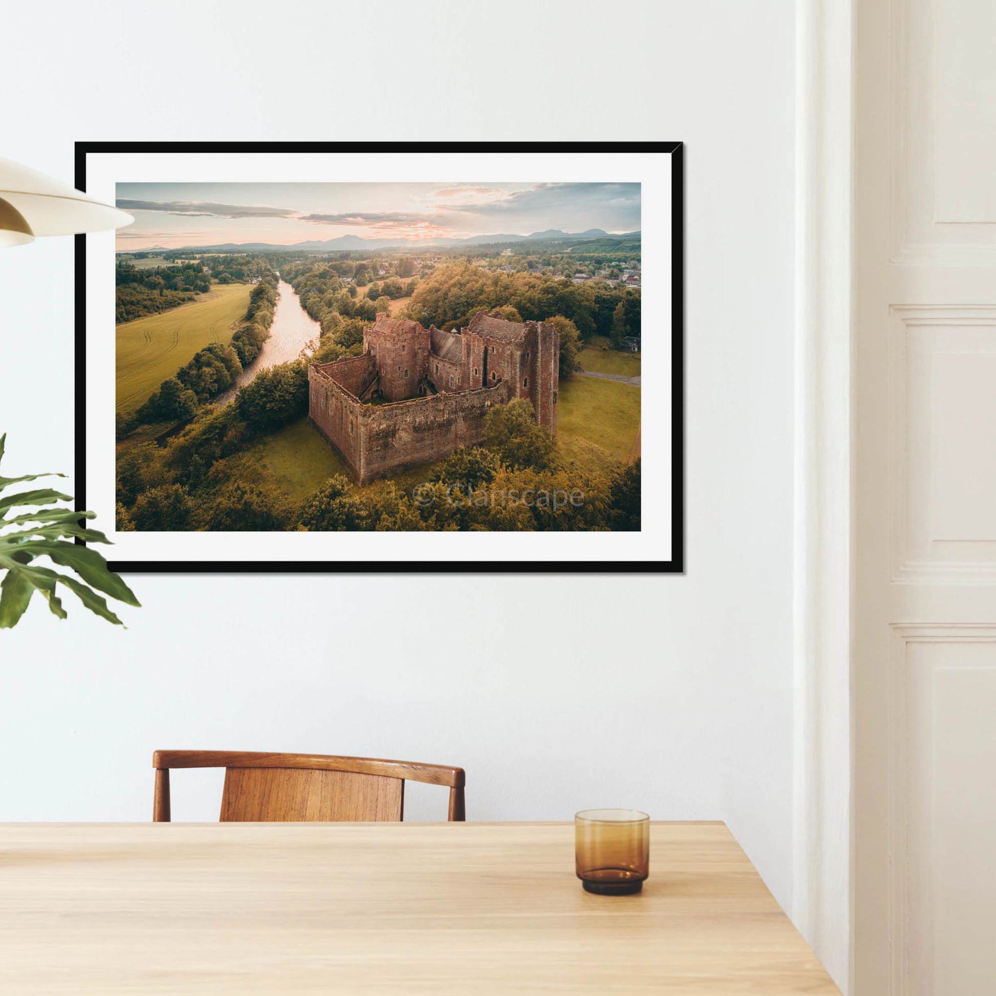 Clan Stewart - Doune Castle - Framed & Mounted Photo Print