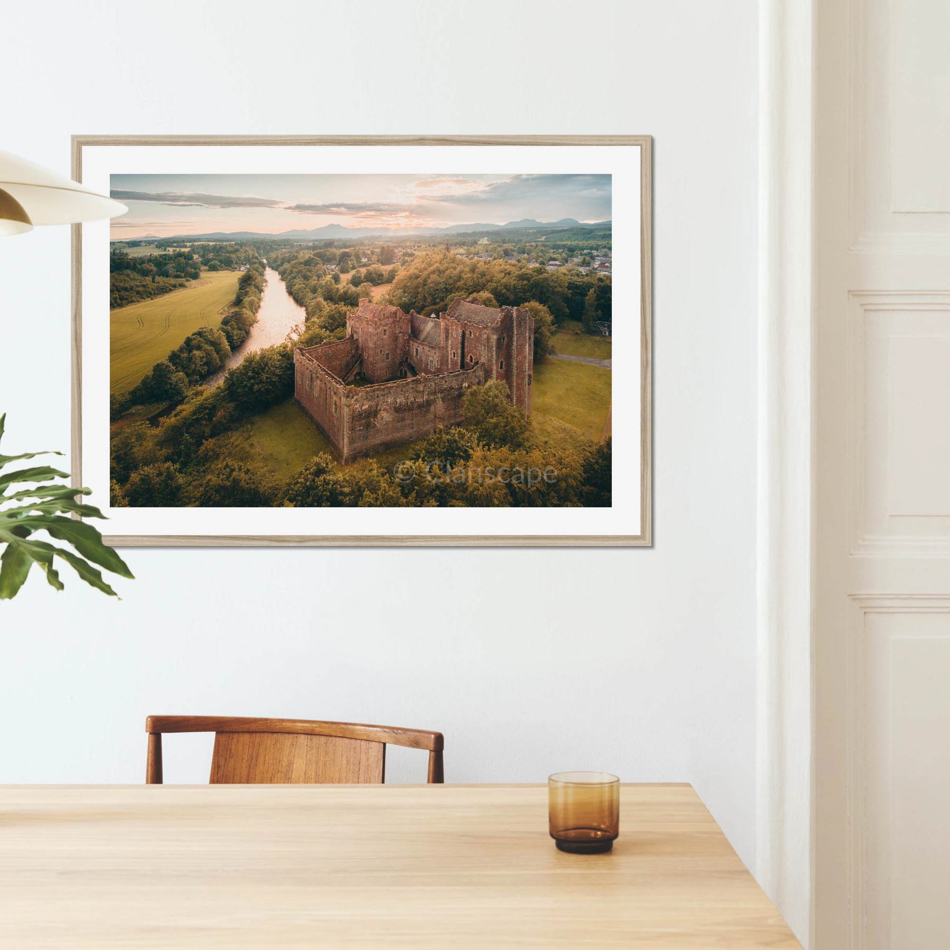 Clan Stewart - Doune Castle - Framed & Mounted Photo Print