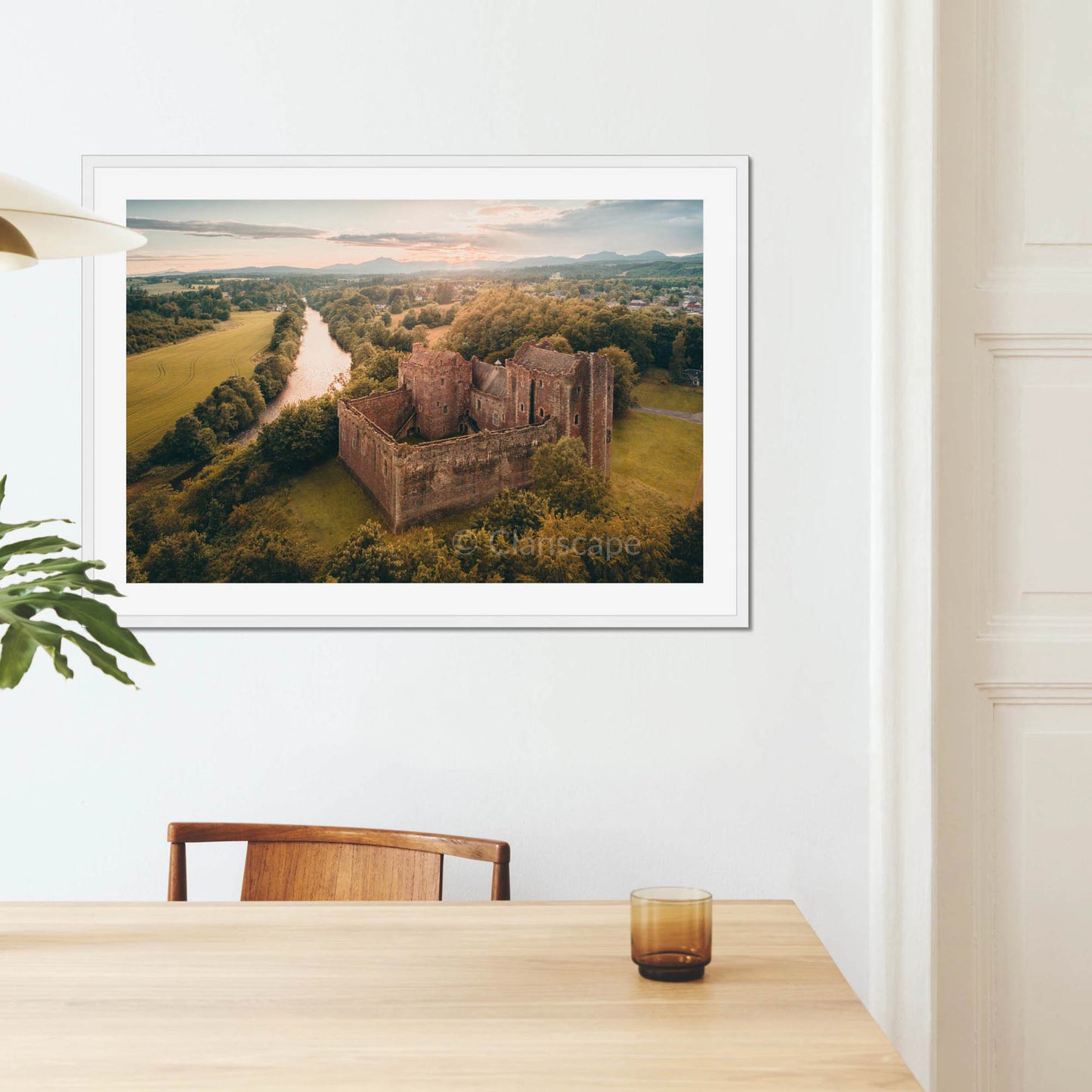 Clan Stewart - Doune Castle - Framed & Mounted Photo Print