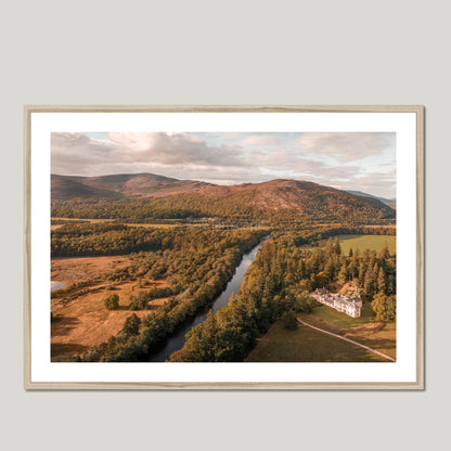 Clan Grant - Doune of Rothiemurchus - Framed & Mounted Photo Print 40"x28" Natural