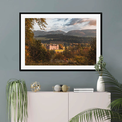 Clan Douglas - Drumlanrig Castle - Framed & Mounted Photo Print