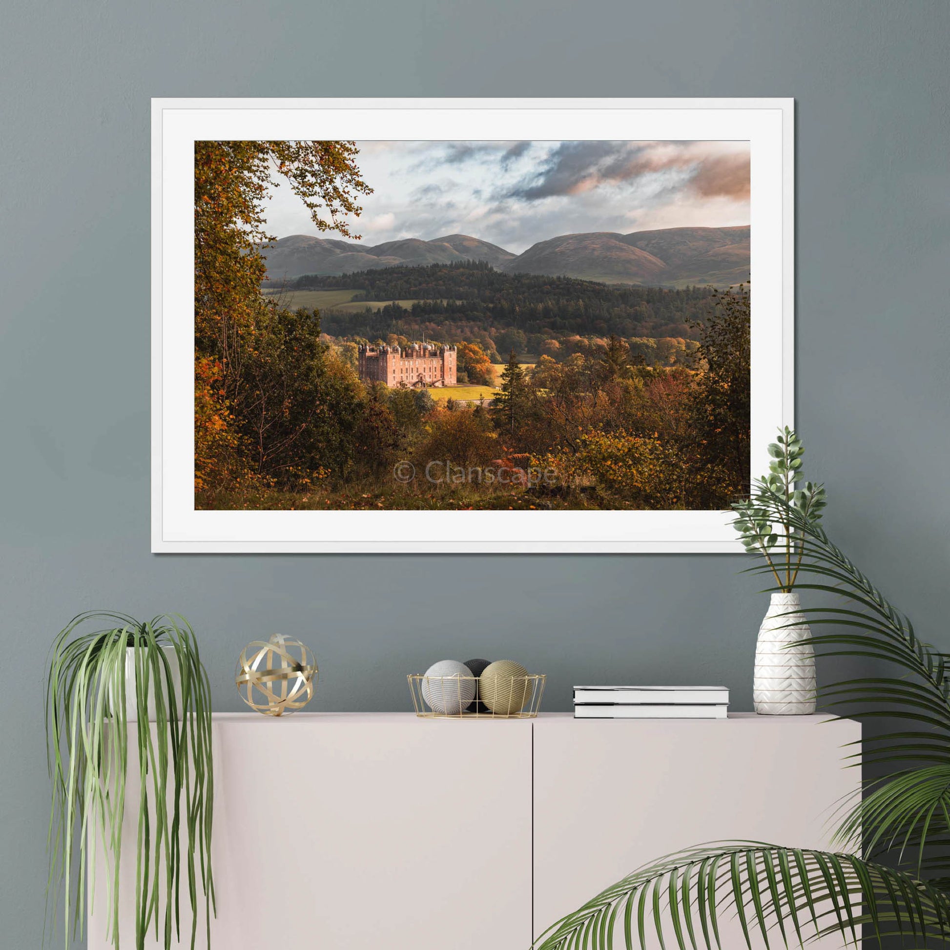 Clan Scott - Drumlanrig Castle - Framed & Mounted Photo Print