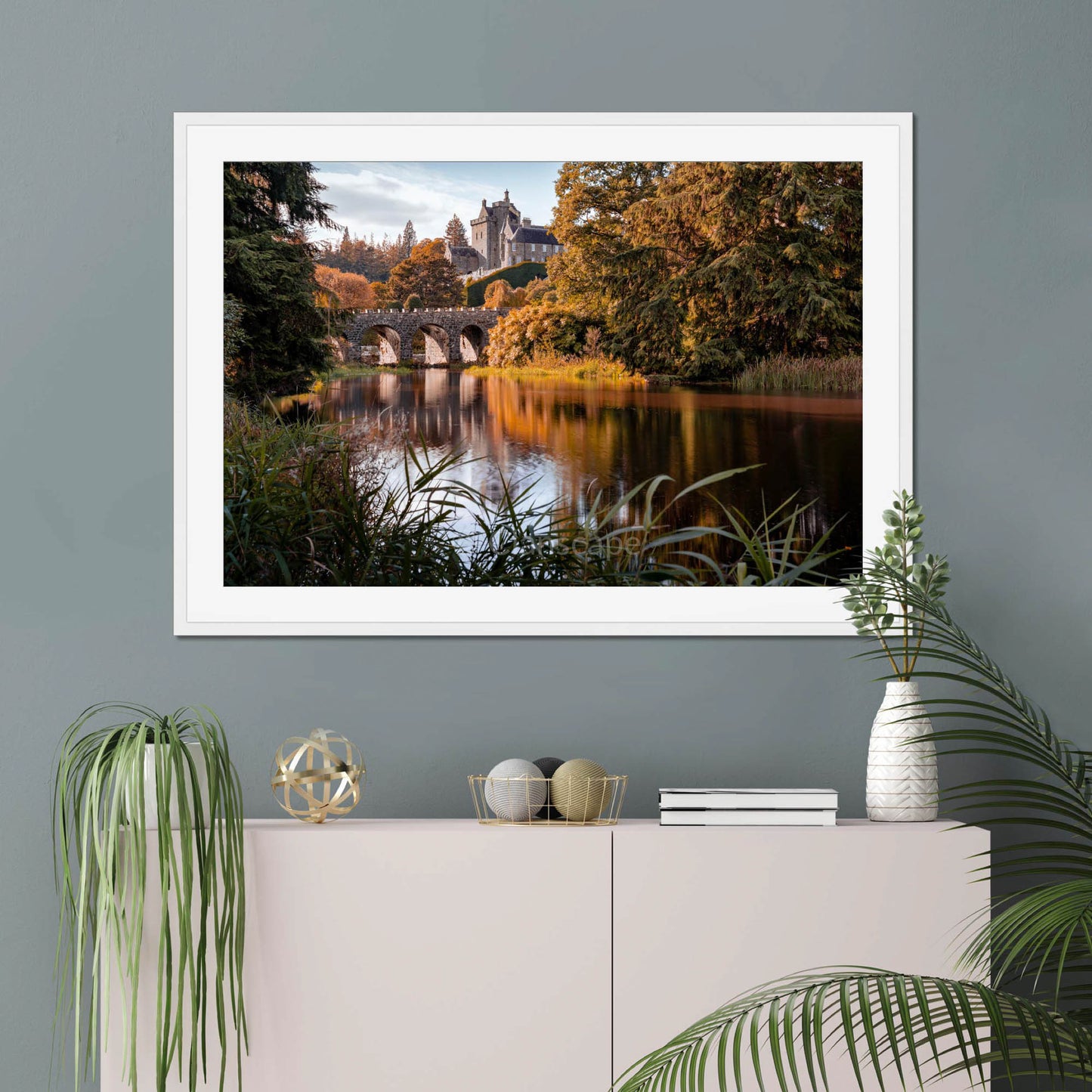 Clan Drummond - Drummond Castle - Framed & Mounted Photo Print